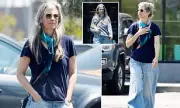 Supergirl Star Helen Slater, 62, Looks Unrecognizable on Rare LA Outing