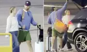 Sydney Sweeney and Scooter Braun Display Affection at Queensland Airport