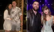 Taylor Swift and Travis Kelce Steal Show at Chiefs Teammate's Greek Wedding