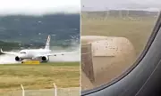 Terrifying Moment Croatia Airlines Jet Veers Off Runway During Aborted Take-Off