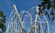 Thorpe Park Roller Coasters Strand Riders in 33C Heat on Bank Holiday