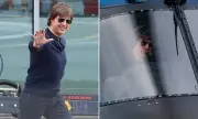 Tom Cruise Spotted in London Ahead of Top Gun 3 Filming