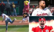 Travis Kelce Buys Stake in Guardians; Mahomes Trolls His Pitching
