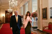 Trump Calls Iran Conflict a 'Skirmish' at Melania's Mother's Day Military Event