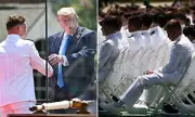 Trump Delivers Fiery Coast Guard Address, Absolves Cadets' Discipline