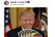 Trump Mocked for AI UNO Meme: 'I Have All the Cards'