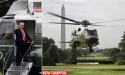 Trump Plans Permanent White House Helipad to Protect Lawn from Marine One