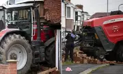 Two Arrested After Tractor Rams Family Home in Middlesbrough