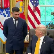 UFC Champion Topuria Playfully Warns Trump Ahead of White House Fight