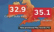 UK Spring Heatwave Hits 35.1°C as Climate Change Blamed