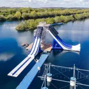 UK Water Park Reopens with Massive 39ft X Tower Slide