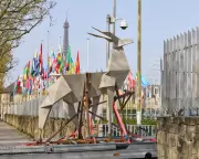 Ukraine's Concrete Deer Stands as War Memorial at Venice Biennale