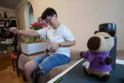 Ukrainian Amputee Rebuilds Life After Missile Kills Husband