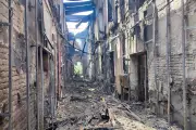 Ukrainian Drone Attack Sparks Massive Fire at Key Russian Oil Terminal