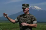 US Marines Test Fire 12 HIMARS Rockets Near Mount Fuji in Japan Drill