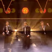 Westlife Pay Emotional Tribute to Simon Cowell Without Mark Feehily on BGT