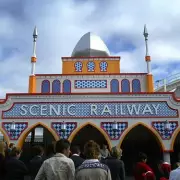 World's Oldest Rollercoaster Has a Brakeman Standing to Control Speed