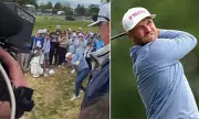 Wyndham Clark's Wild Shot Nearly Hits Spectator at PGA Championship