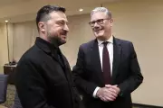 Zelensky Thanks King for 'Strong Words' on Ukraine During US Visit