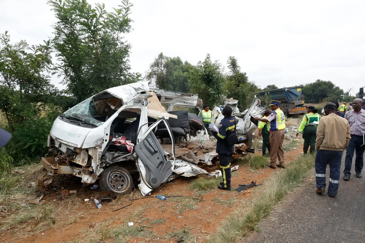 13 Children Killed in South Africa School Bus Crash