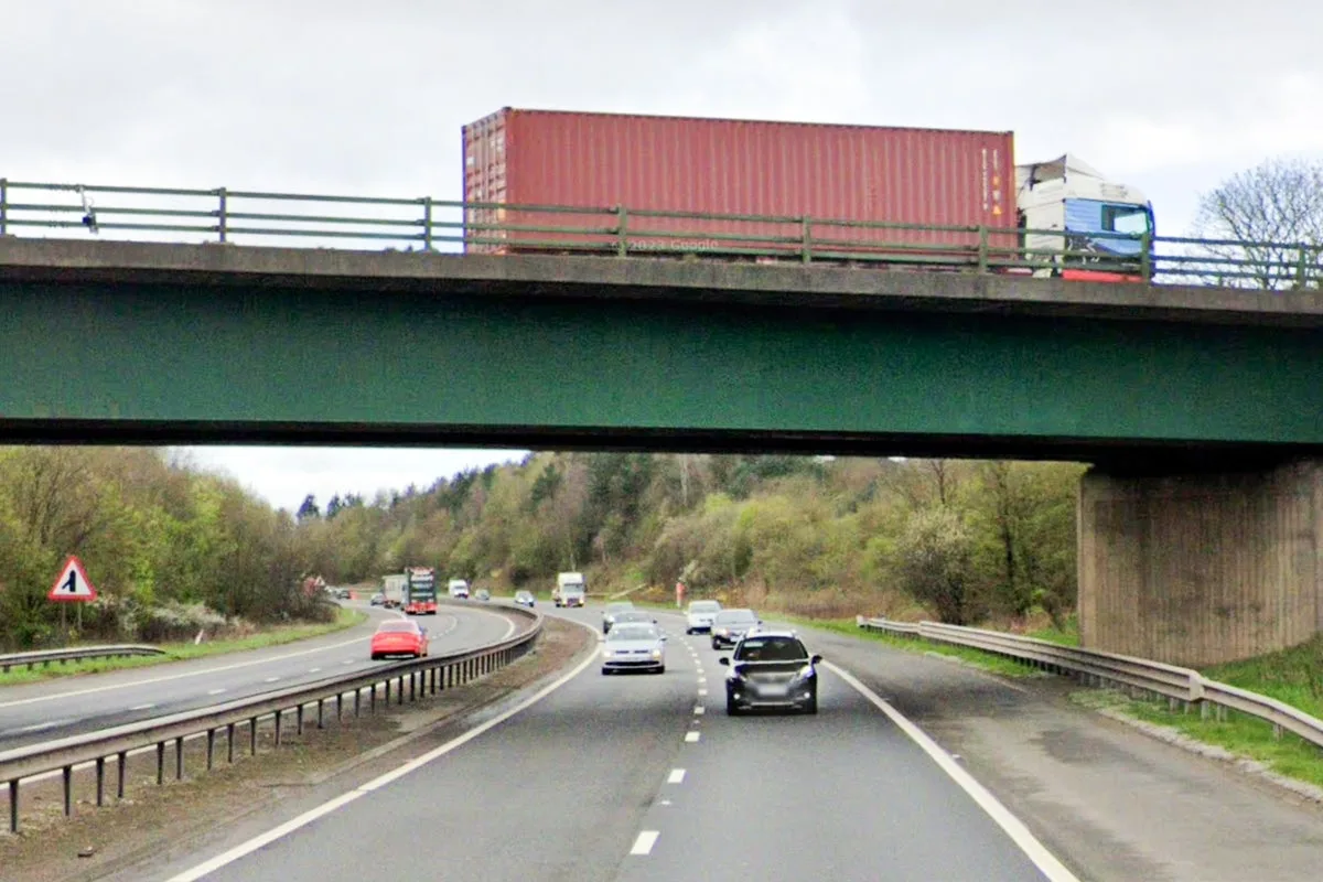 Five Injured, Including Two Children, in 12-Vehicle Crash on M73 Motorway