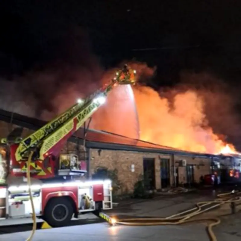 150 Firefighters Tackle Warehouse Blaze, 70 Evacuated in West London