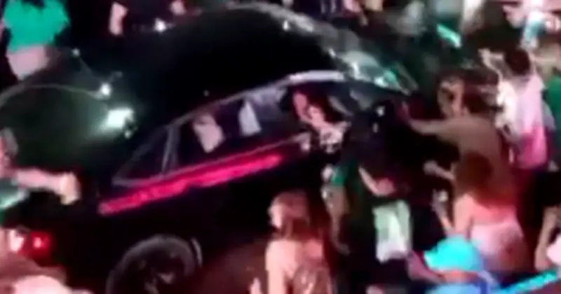 17 Injured as Car Hits World Cup Celebrations in Cabo San Lucas