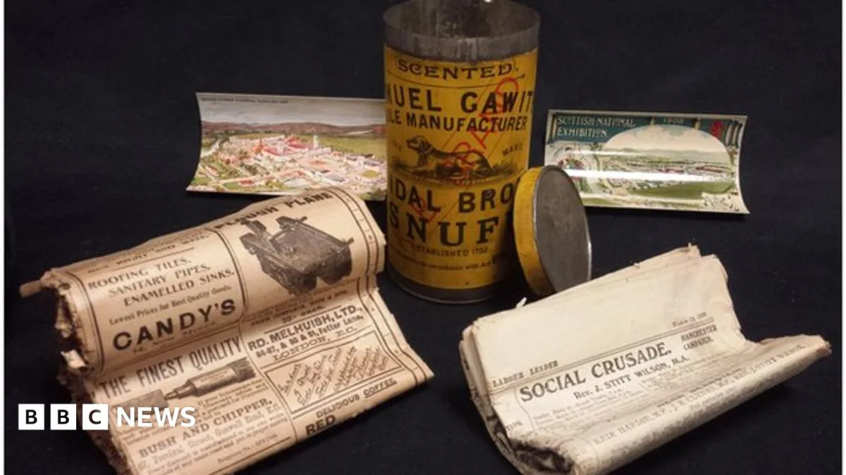 1909 Time Capsule Discovered at Royal College of Surgeons of Edinburgh