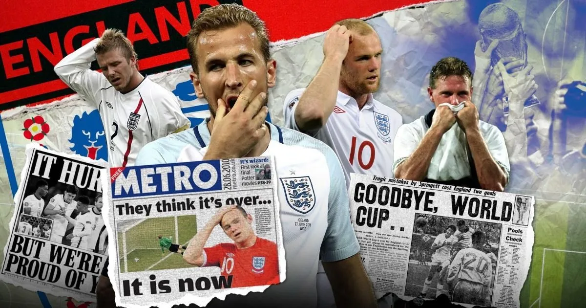 60 Years of Hurt: England's Painful World Cup Memories Endure