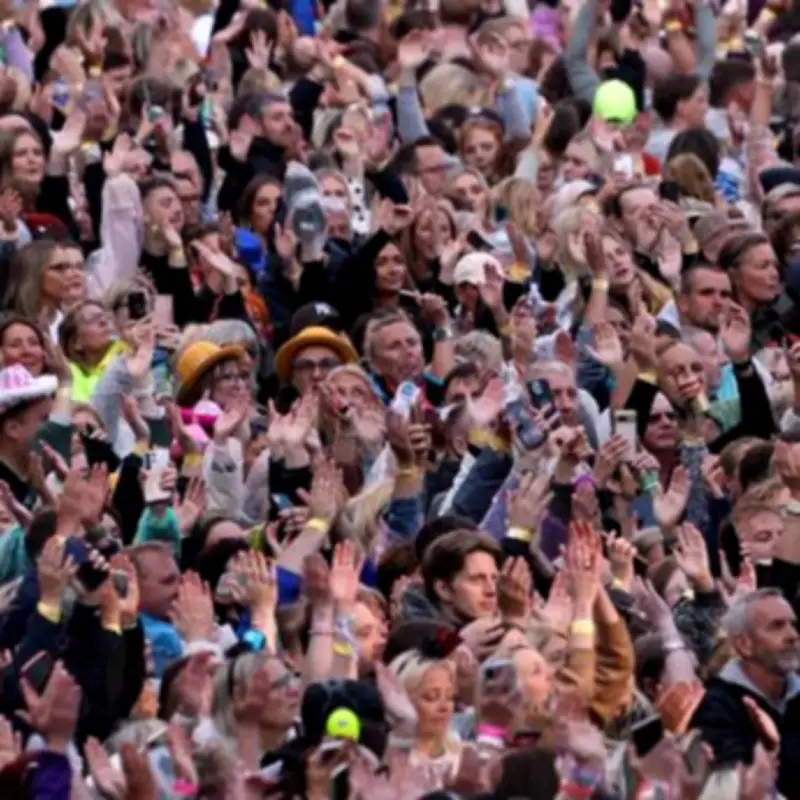 27 Photos of Rain-Soaked Take That Gig in Sunderland