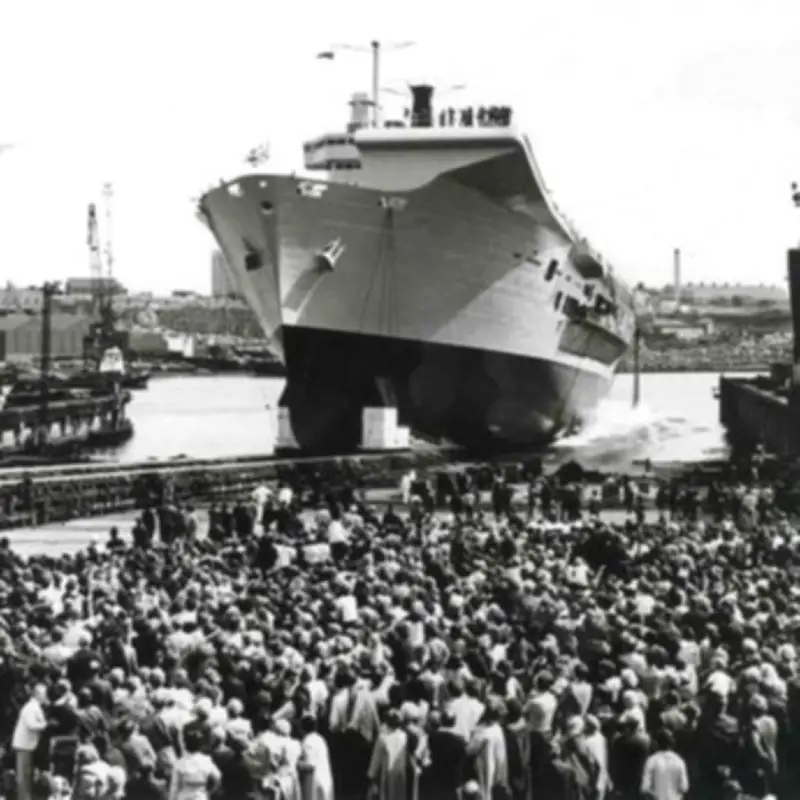 45 Years On: HMS Ark Royal's Launch at Swan Hunter Remembered