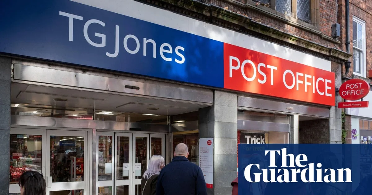 60 Post Office Branches at Risk in TG Jones Restructuring