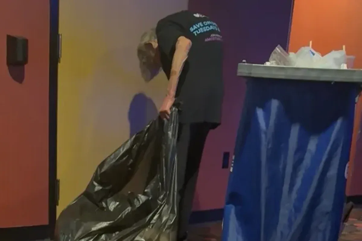 AMC worker, 85, gifted £115,000 by strangers after video goes viral