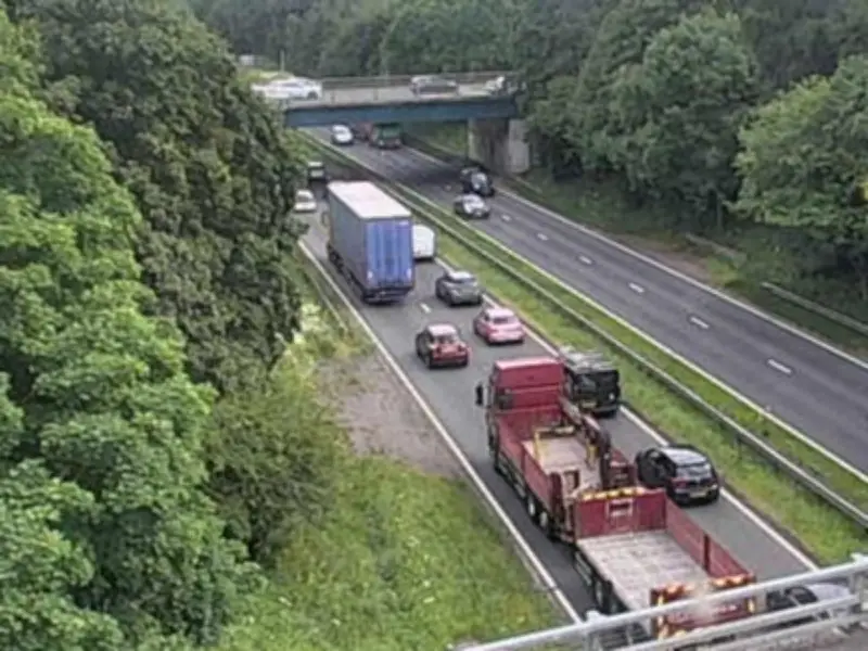 A19 Bus Fire Causes Lane Closure and Traffic Delays in County Durham