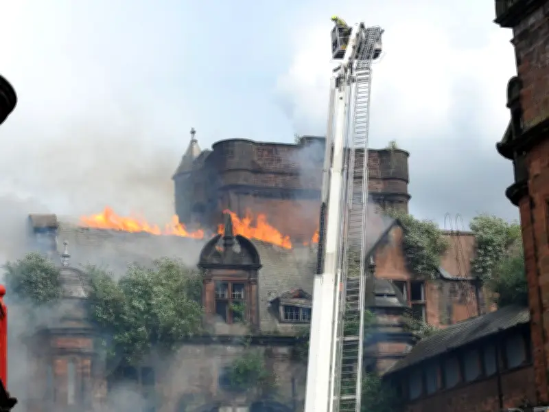 Abandoned Paisley Hospital Deliberately Set Ablaze, Police Investigate