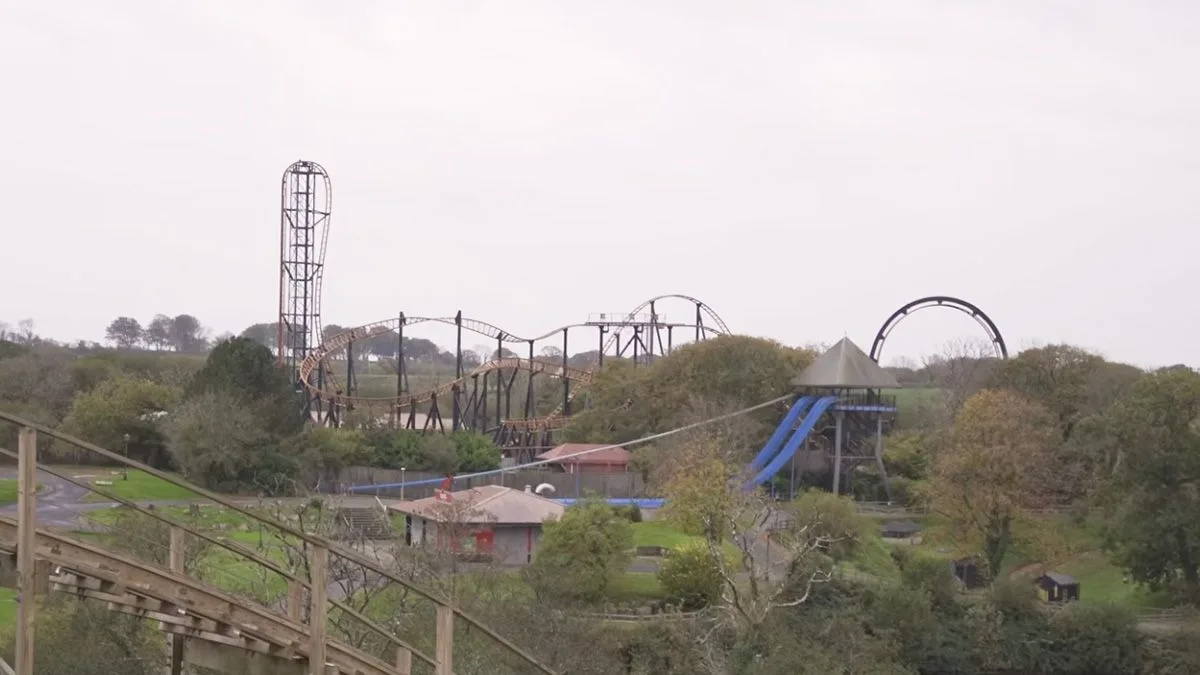 Welsh Theme Park Derelict After 2025 Closure – £1.7m Rollercoaster Still Stands