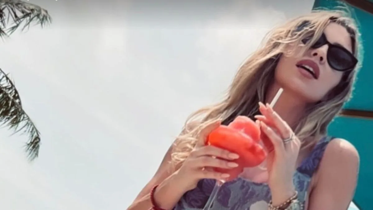 Abbey Clancy Stuns in Bikini During Maldives Family Getaway
