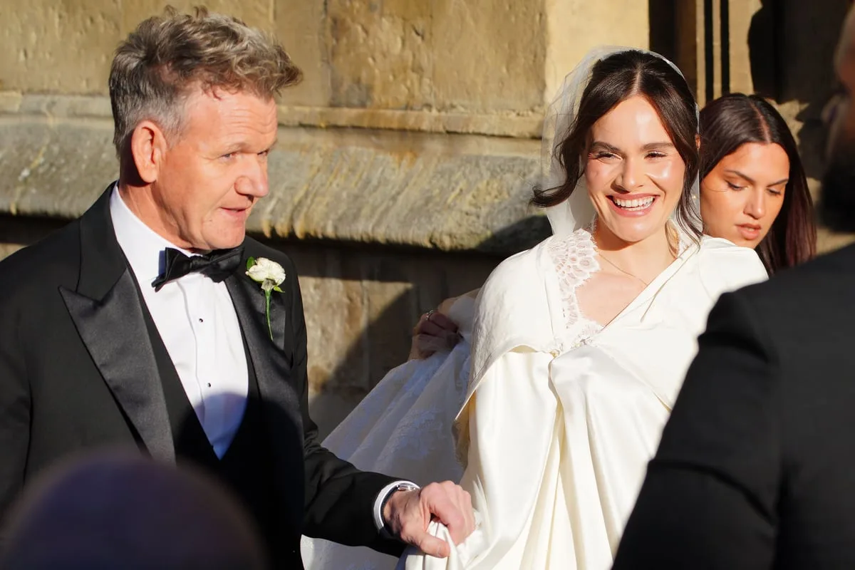Gordon Ramsay on Keeping Holly Calm Amid Adam Peaty Wedding Family Feud
