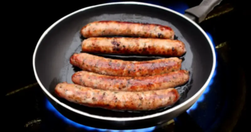 Add This Kitchen Ingredient to Pan for Better Sausages