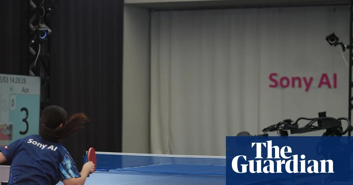 AI robot Ace defeats elite table tennis players in landmark achievement