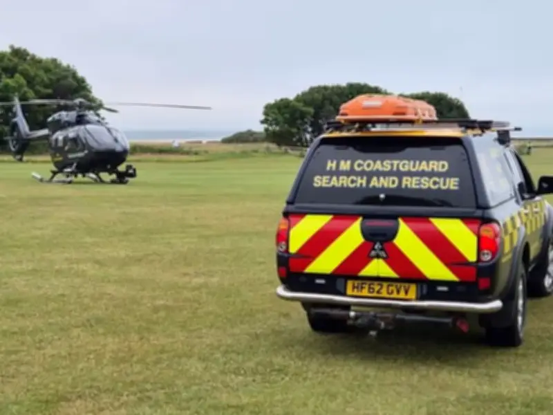 Air Ambulance Rushes to East Lothian Cliffs After Child Falls from Rocks