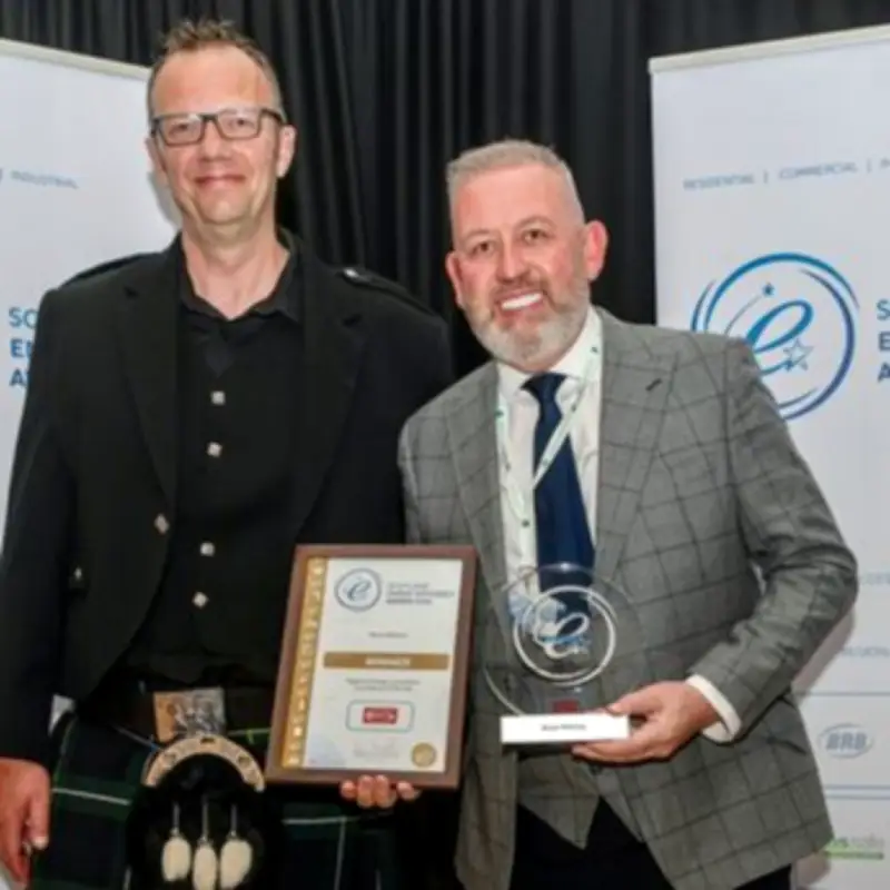 Airdrie Company Boss Wins Top Prize at Scotland Energy Efficiency Awards