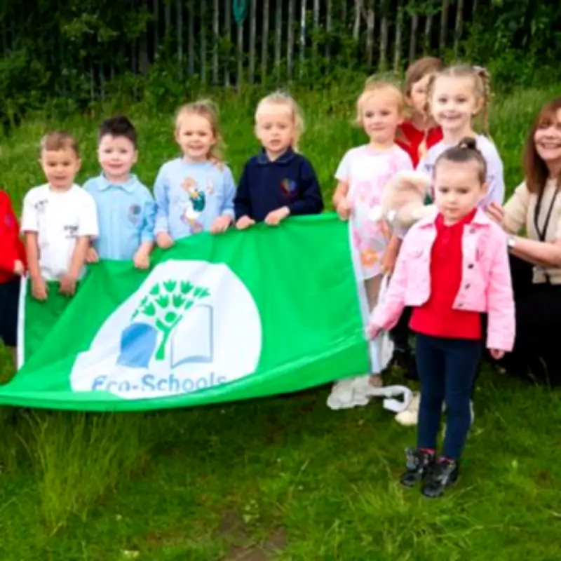 Airdrie Nursery Achieves Eco Schools Green Flag Award
