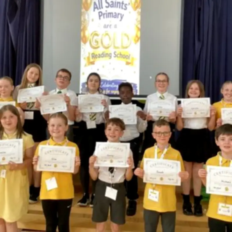 Airdrie School Earns Gold Reading Schools Award