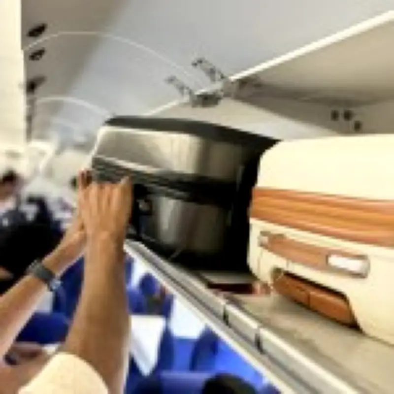 Airlines may lock overhead bins to stop selfish passengers grabbing bags