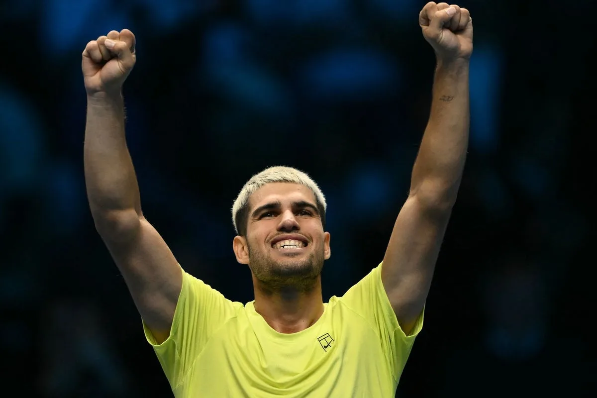 Alcaraz Battles Past Fritz in ATP Finals Thriller to Close in on Year-End No 1