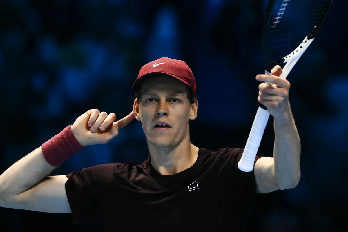 Sinner Steals Alcaraz's Trademark Move in ATP Finals Triumph