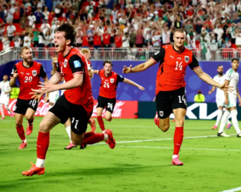 Algeria Defeats Austria 2-1 in World Cup Group J Thriller