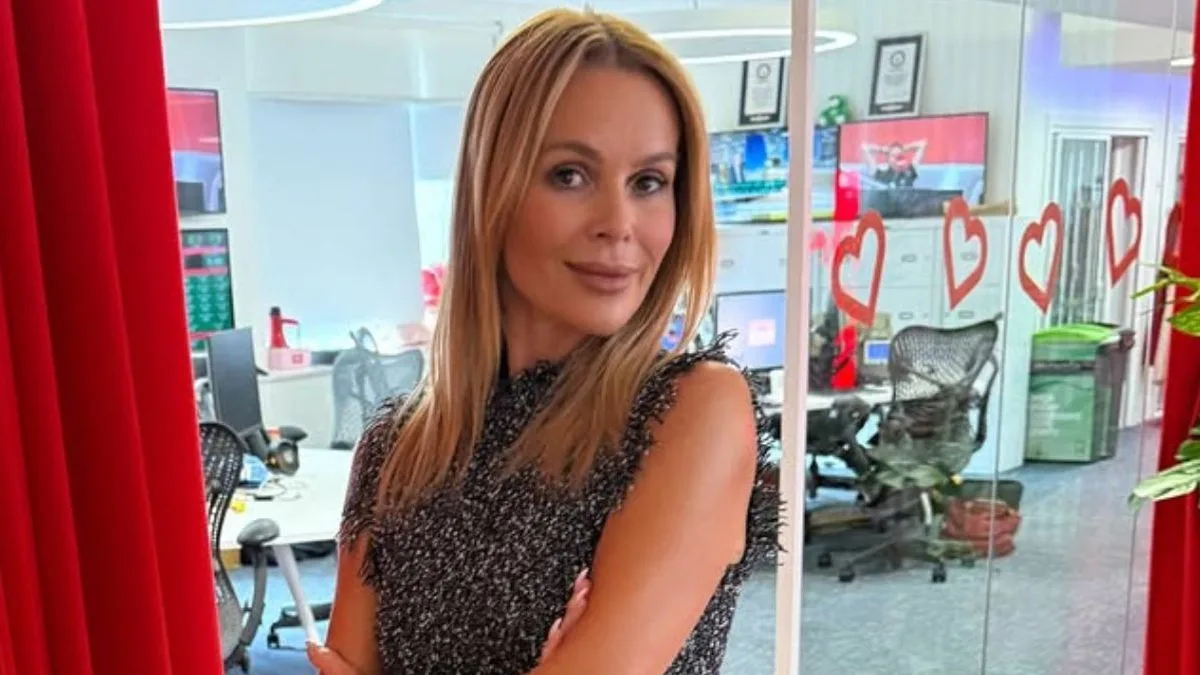 Amanda Holden Stuns in 'Super Flattering' Karen Millen Midi Dress
