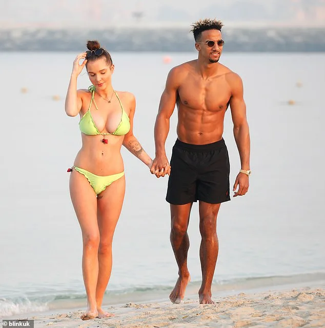 Helen Flanagan Shows Off Post-Baby Body in Dubai with Fiancé Scott Sinclair